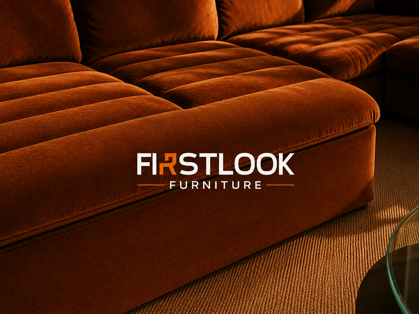 Firstlook Furniture logo design by Xpress Branding