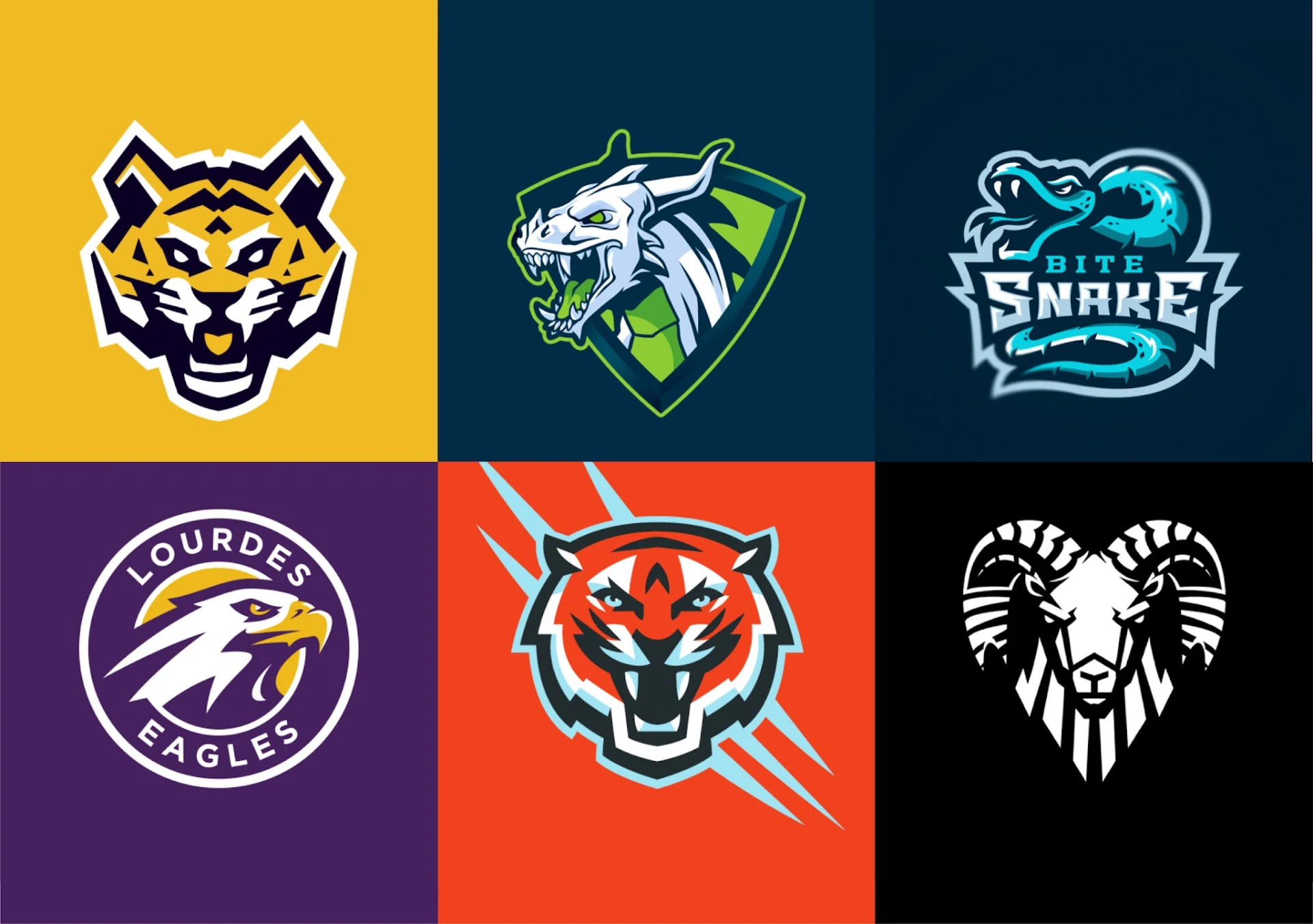 Mascot logo example