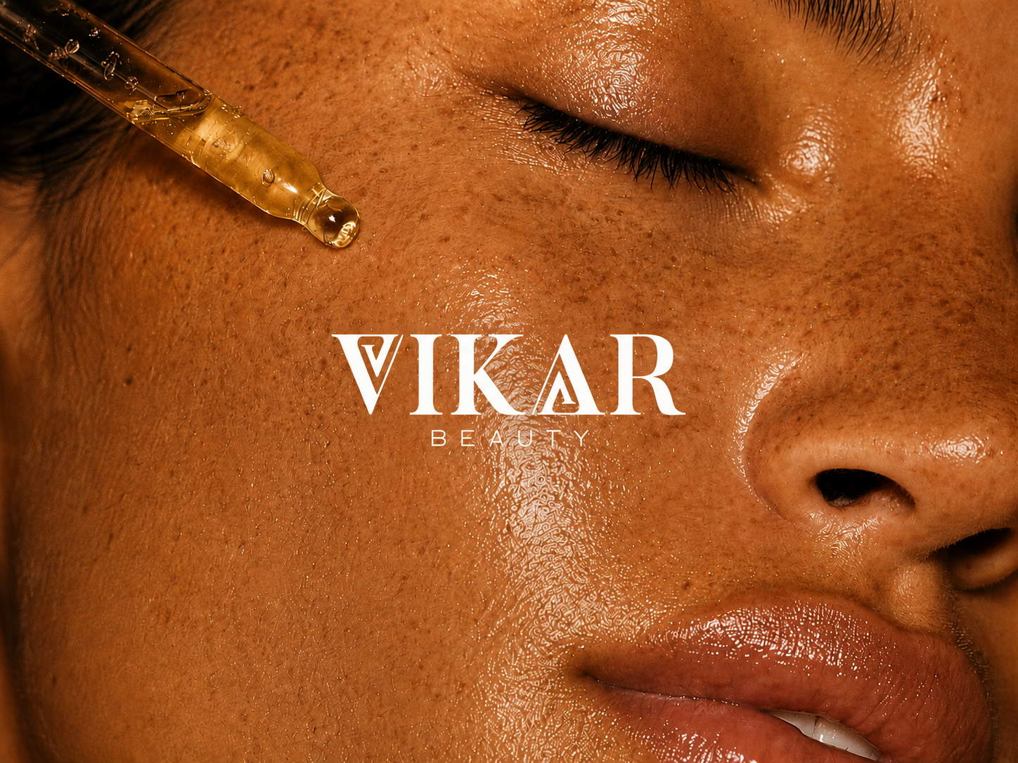Vikar Beauty logo design by Xpress Branding